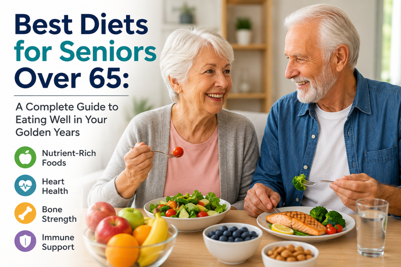 Best Diets for Seniors Over 65:
